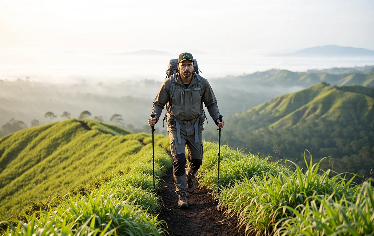 Active lifestyle in the Indonesian highlands
